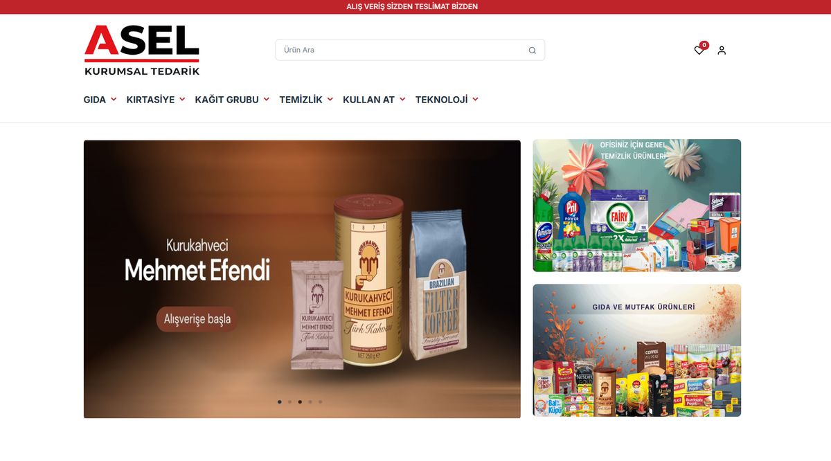 Asel Kurumsal Teklif Sistemi — E-Ticaret projesi | Codezzium